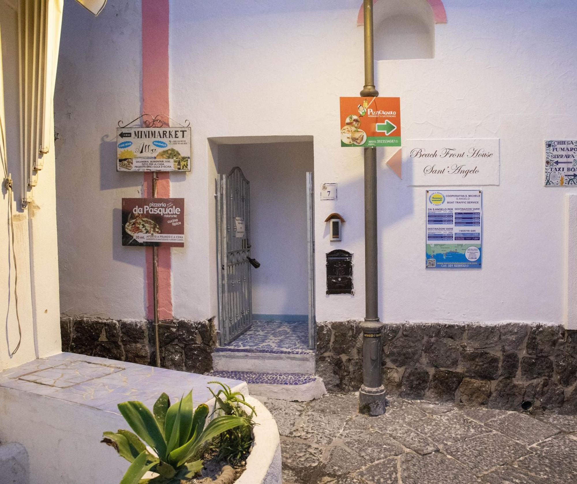 Mare Nostrum - Beachfront House - Sant'Angelo Ischia מראה חיצוני תמונה